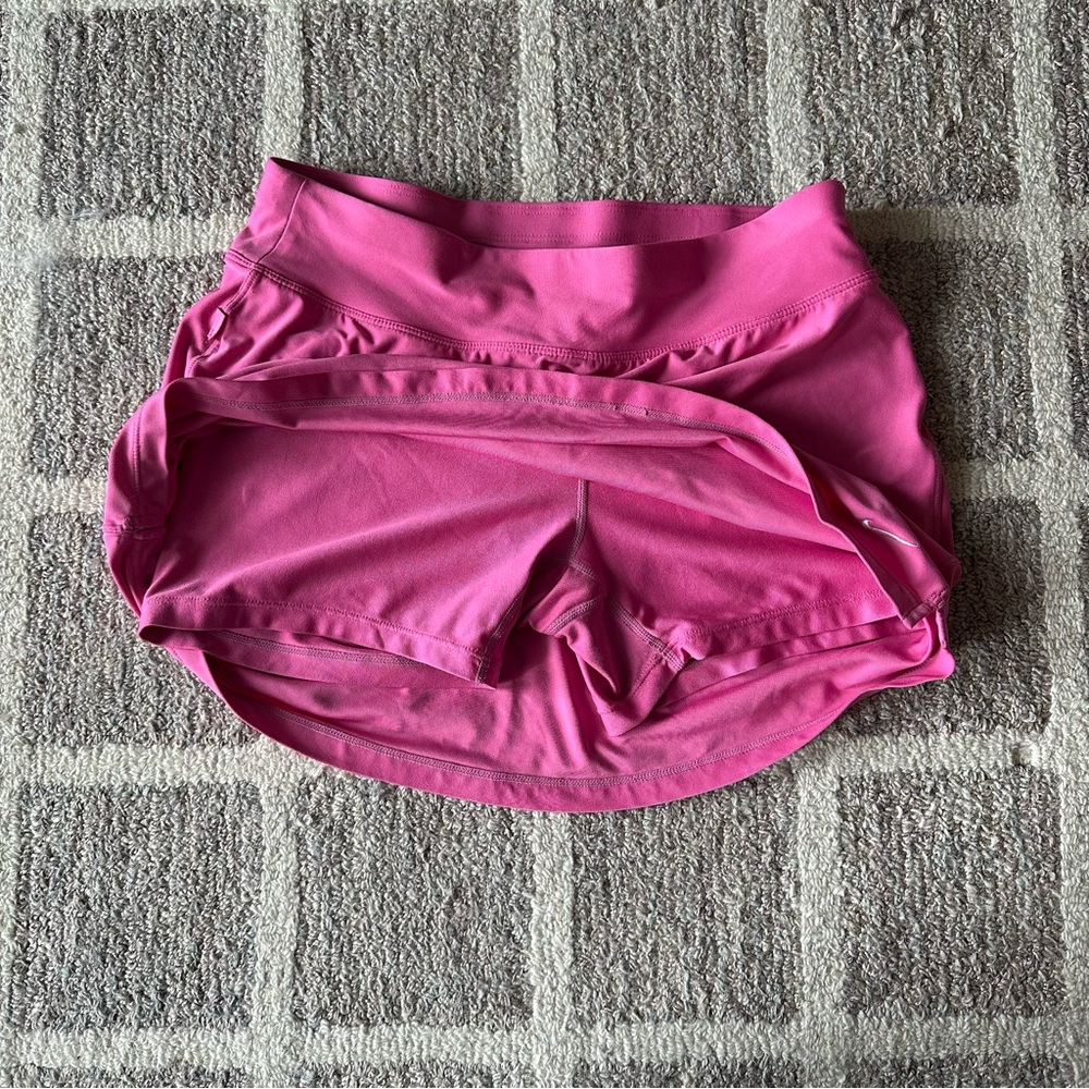 Nike Dri-Fit Fuchsia Tennis Skirt - Picture 3 of 5